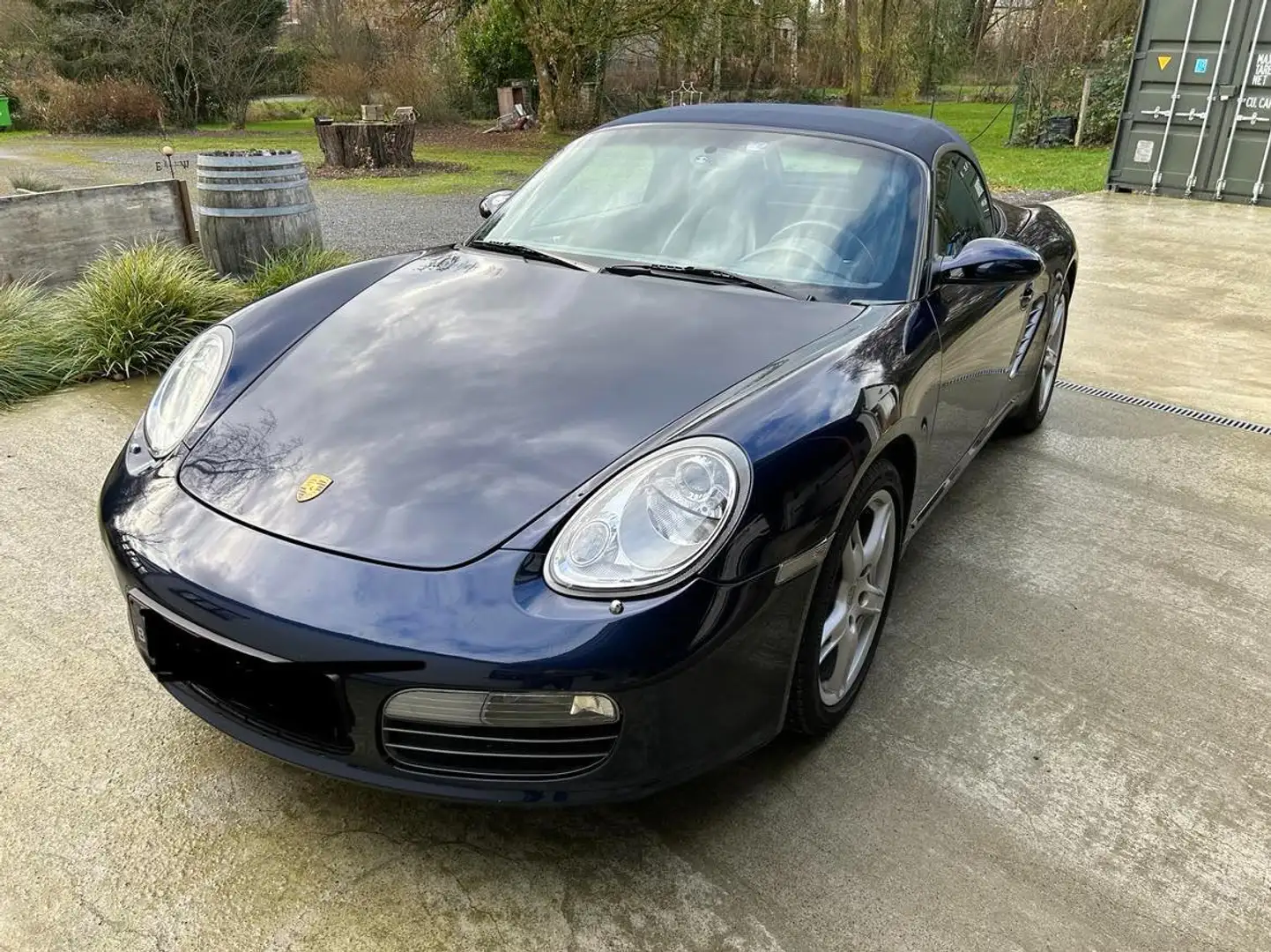 Porsche Boxster S+3.2i+Tiptronic Blauw - 1