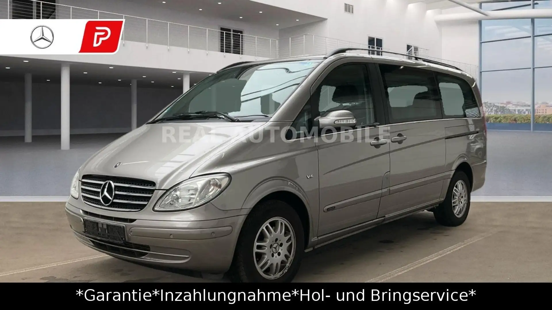 Mercedes-Benz Viano 3.0 CDI Automatik lang *1.HAND*TÜV NEU*SH* Silber - 1