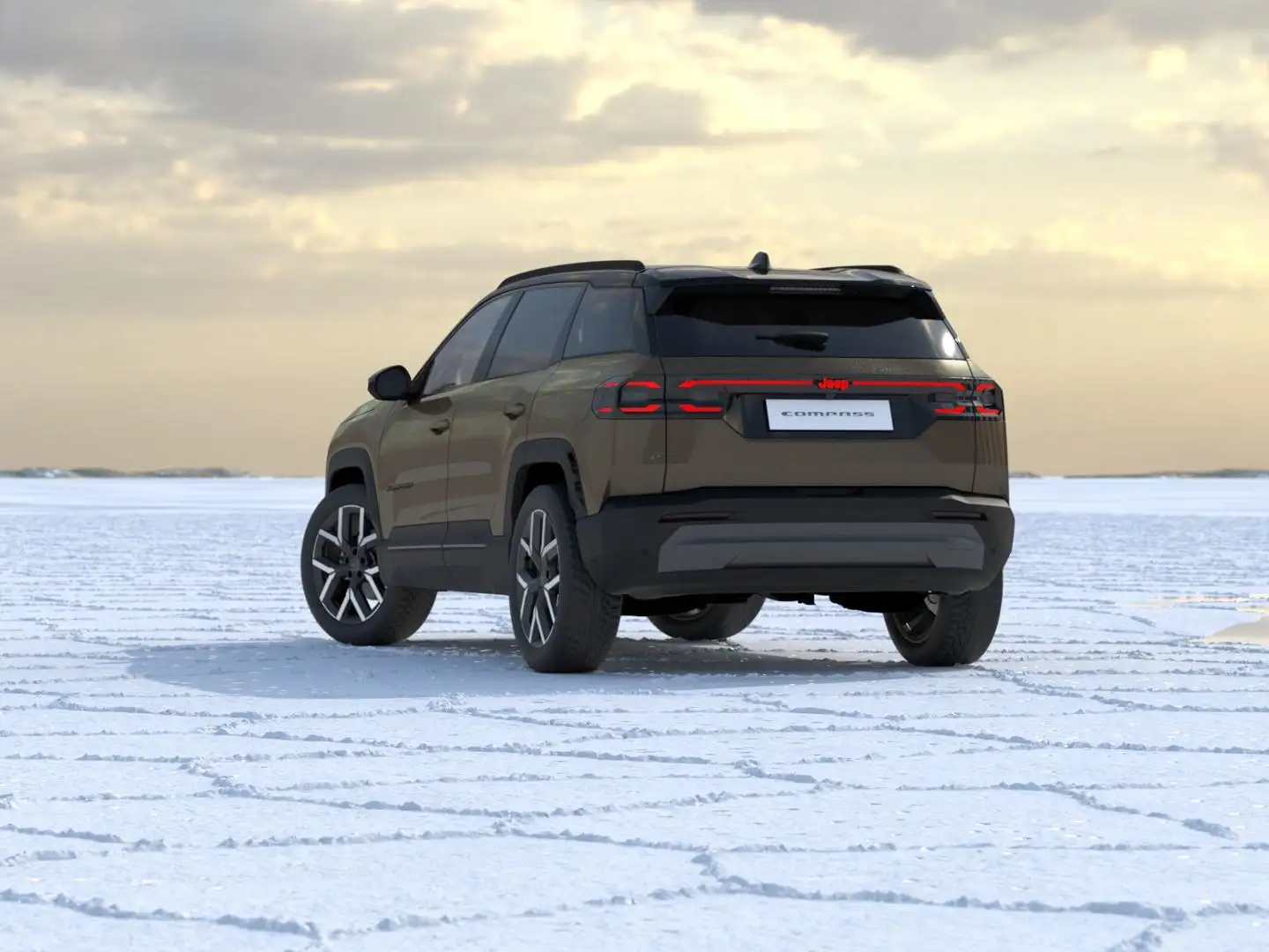 Jeep Compass First Edition 74 kWh | Adapt. Cruise | Camera | Ca Hnědá - 2