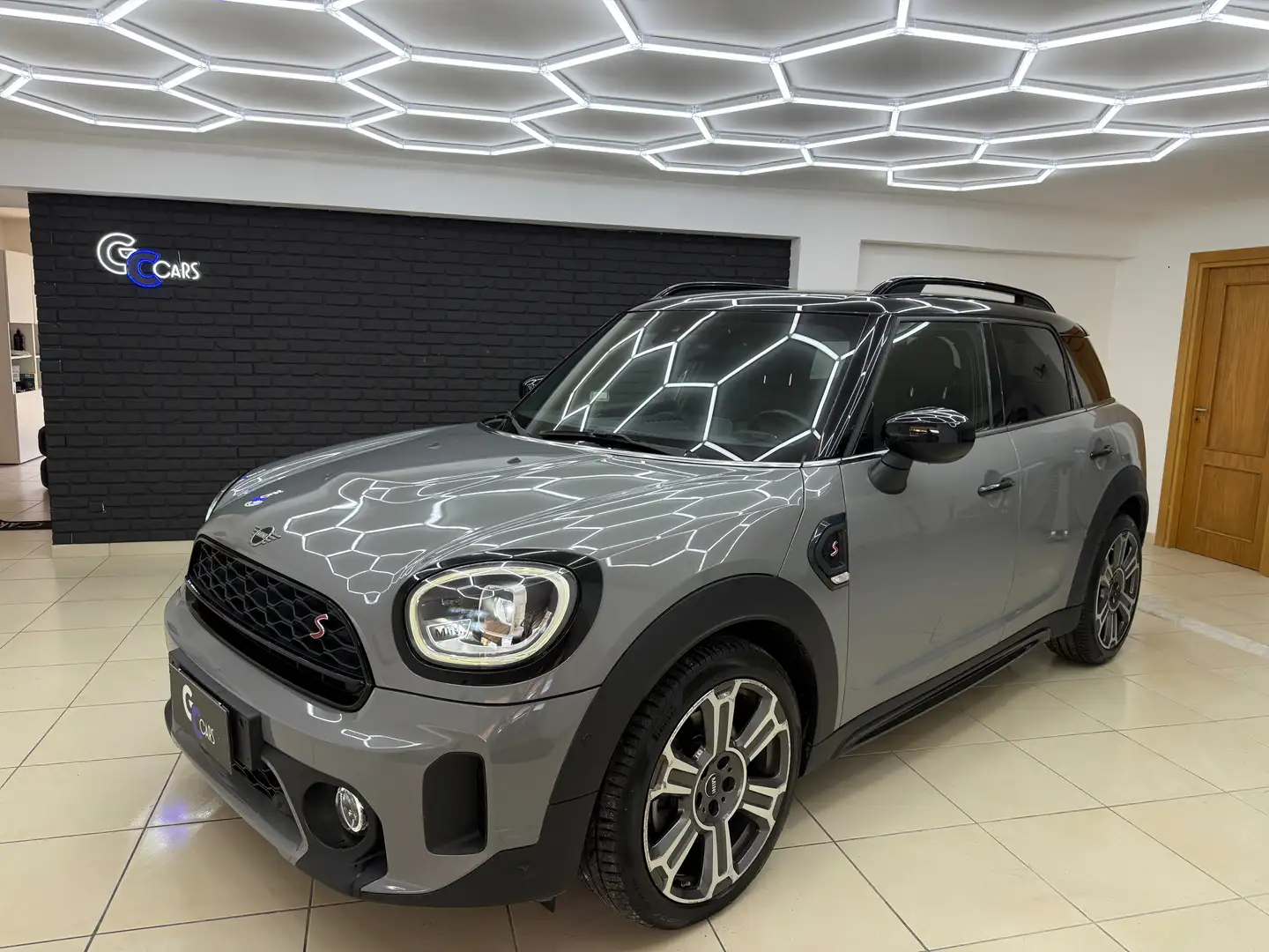 MINI Cooper SD Countryman 2.0 JCW auto italiana uff Gris - 1