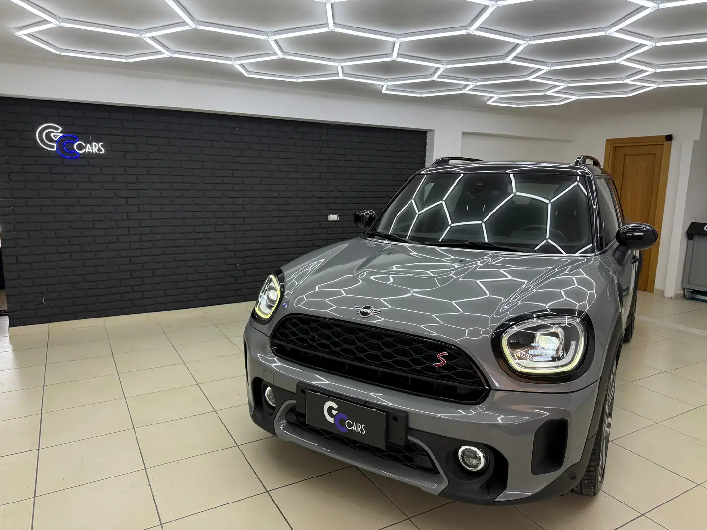 MINI Cooper SD Countryman 2.0 JCW auto italiana uff Gris - 2