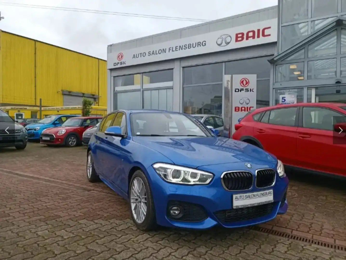BMW 118 118 M-Sport Paket*Leder*PDC*TÜV Neu*Super Zust. Blau - 1