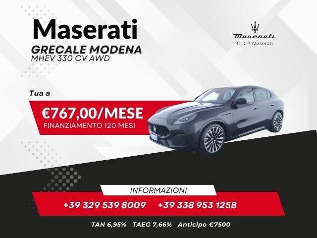 2024 Maserati GRECALE