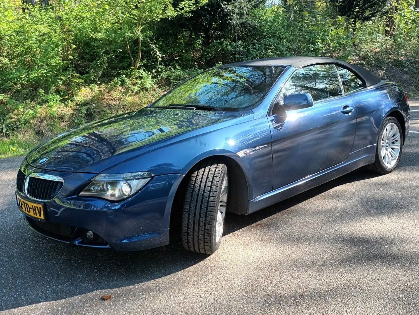 BMW 630 630i Cabrio Sport Dealer Onderhouden Full Options Azul - 2