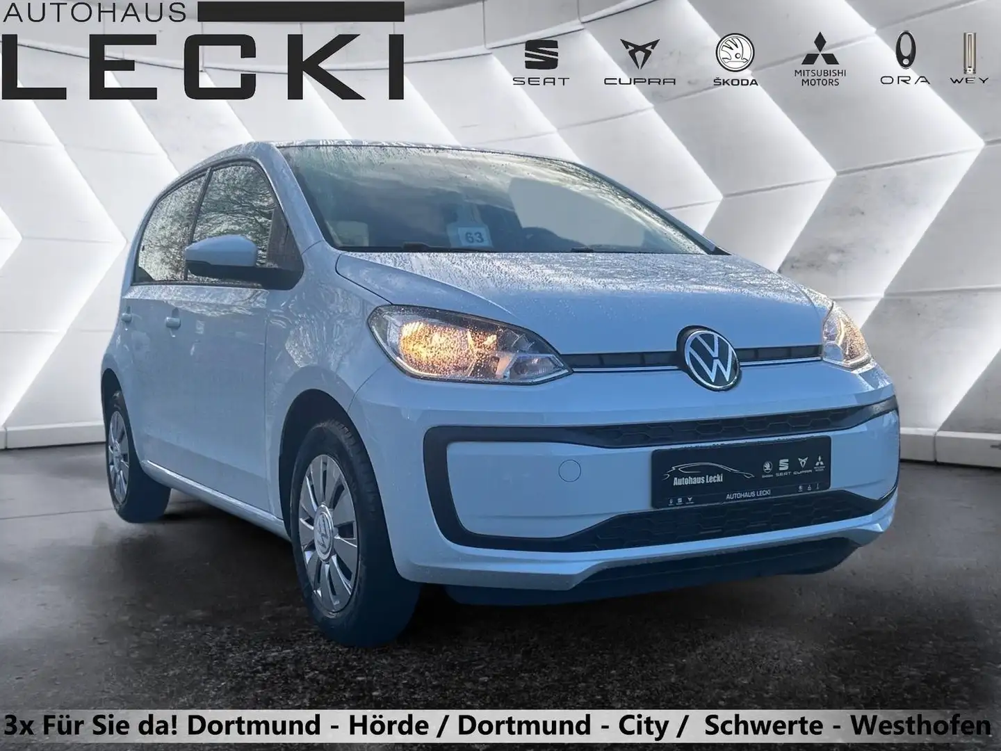 Volkswagen up! 1.0 MPI 5-Türer *DAB*4SEASON*BLUETOOTH* Weiß - 1