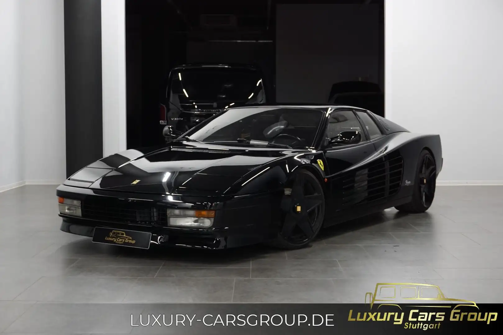 Ferrari Testarossa Testarossa KW-Sportauspuff-Restauriert Schwarz - 1
