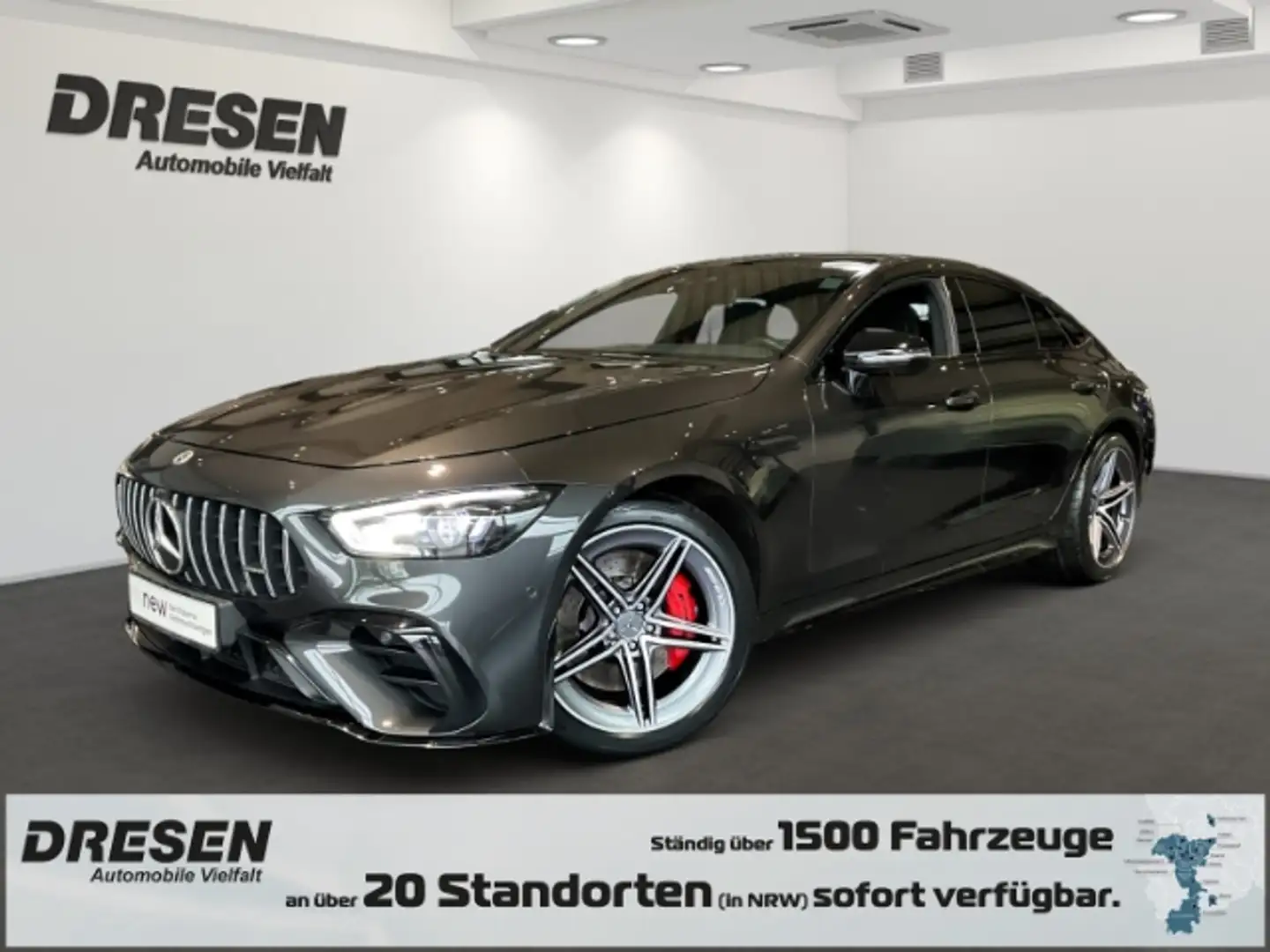 Mercedes-Benz AMG GT 43 4Matic+ Sportsitz,20Zoll,PANO,HUD,BURMESTER, Grau - 1