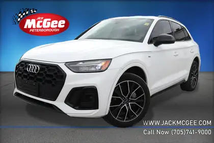 White 2022 Audi Q5 quattro Progressiv 45 TFSI SUV / Crossover 7-Speed Dual Clutch