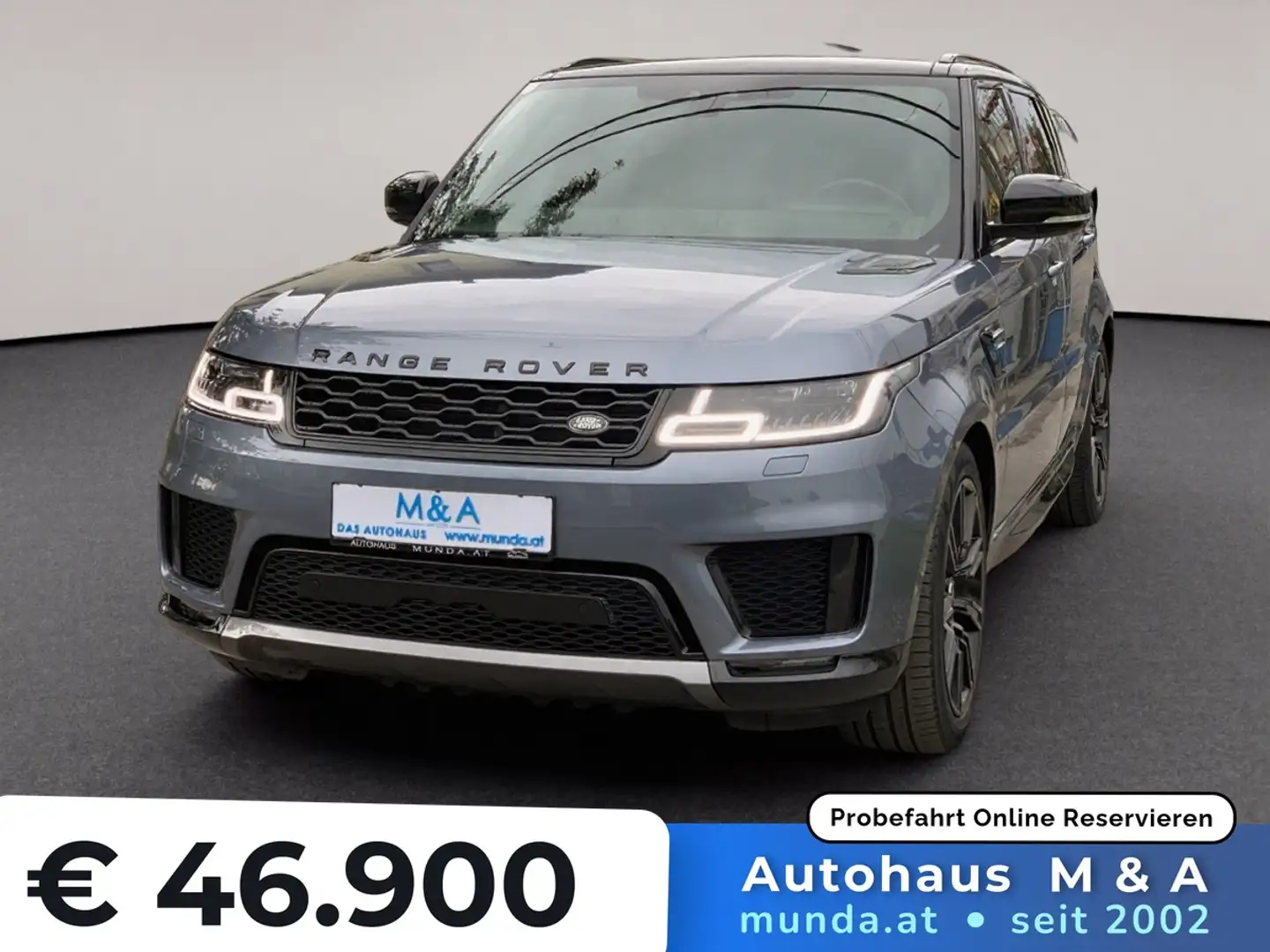 Land Rover Range Rover Sport 3.0 SD V6 HSE * 7-SITZER * NUR 43.455 KM*GARANTIE Blau - 1