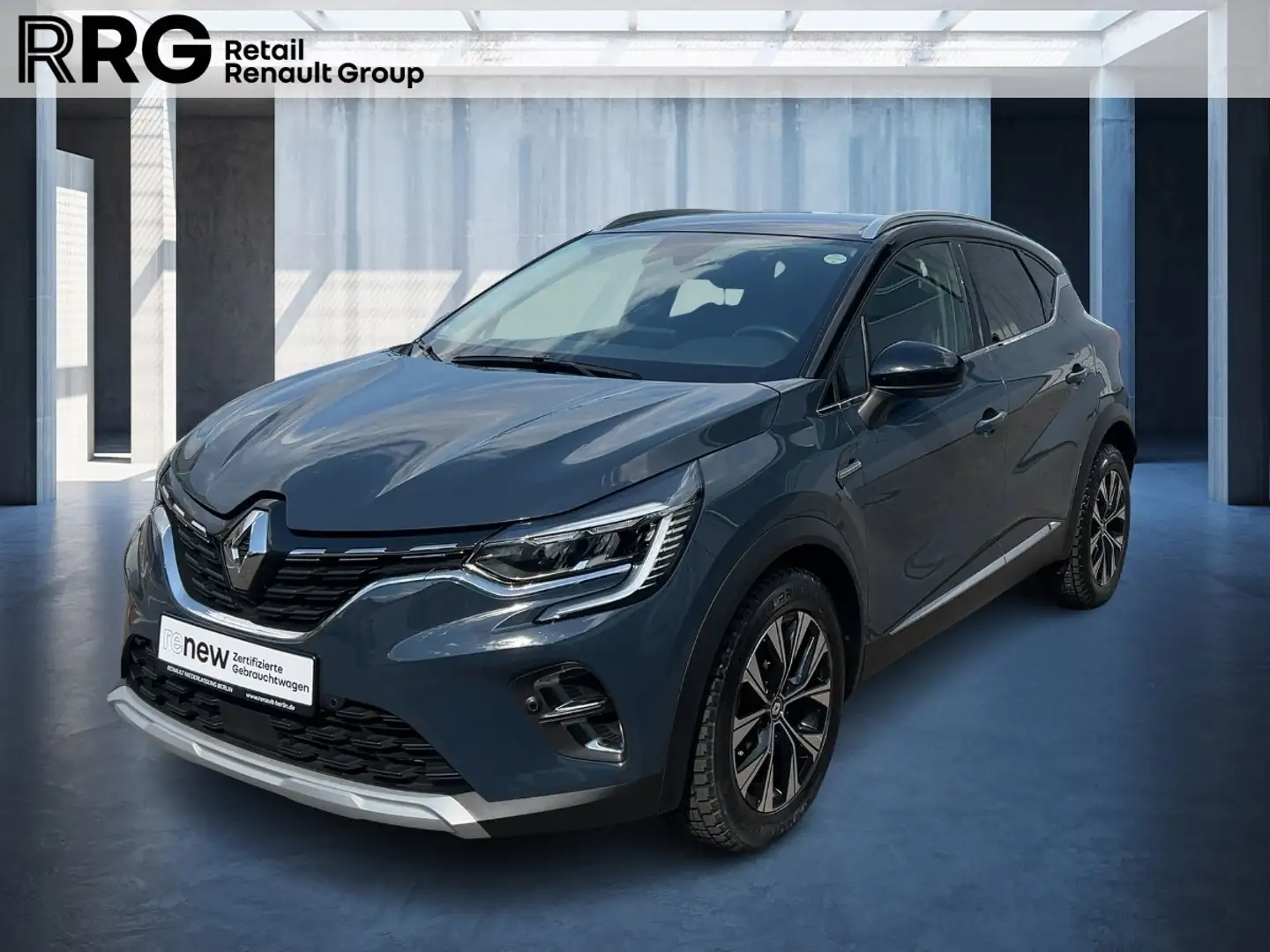 Renault Captur 1.3 TCE 140 Techno Bleu - 1
