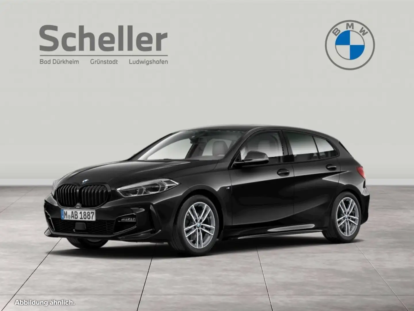 BMW 118 i M Sport DAB LED WLAN Tempomat Klimaaut. Noir - 1