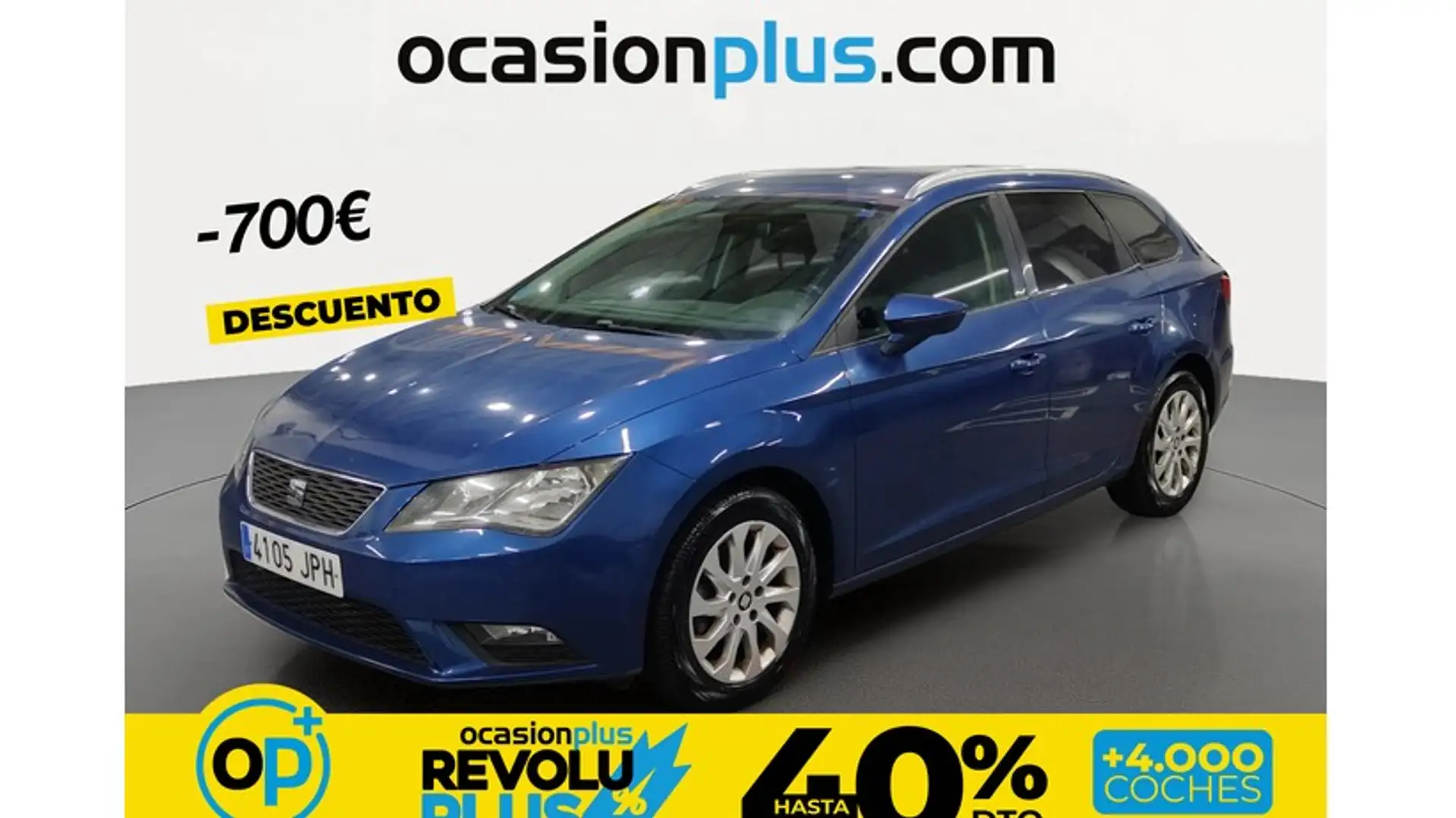 SEAT Leon ST 1.6TDI CR S&S Reference 110 Gris - 1