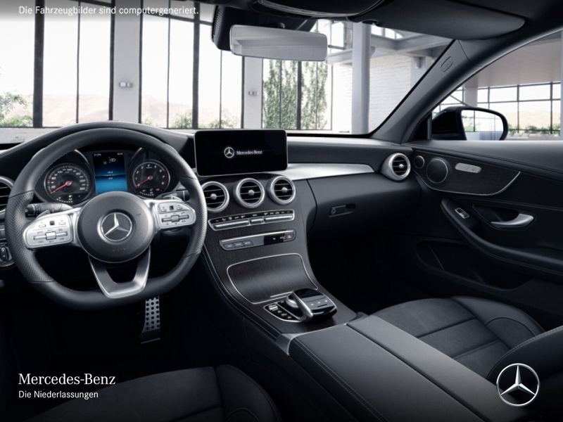 Mercedes-Benz C 180 Coupé AMG+NIGHT+PANO+LED+KAMERA+SPUR+TOTW — photo 11