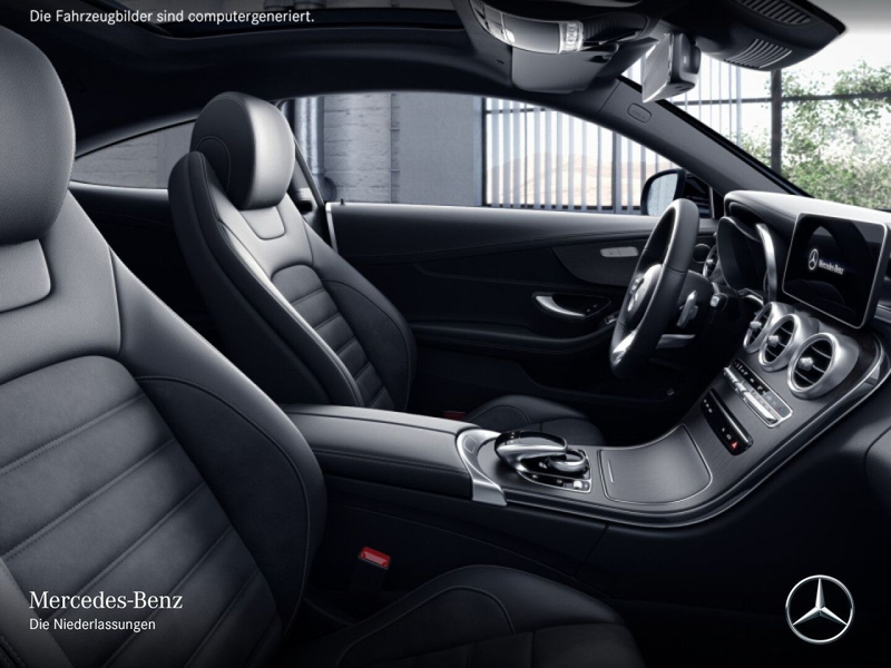 Mercedes-Benz C 180 Coupé AMG+NIGHT+PANO+LED+KAMERA+SPUR+TOTW — photo 13