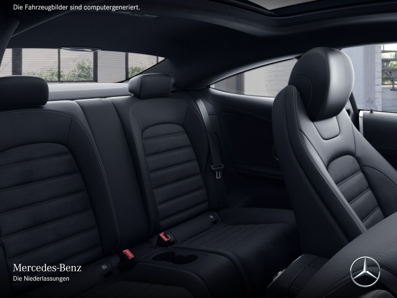 Mercedes-Benz C 180 Coupé AMG+NIGHT+PANO+LED+KAMERA+SPUR+TOTW — photo 14