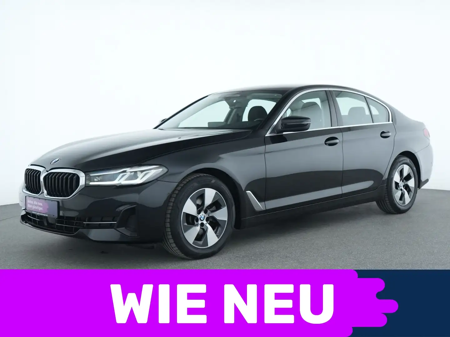 BMW 520 d xDrive Standheizung|Kamera|MATRIX-LED|Navi Zwart - 1