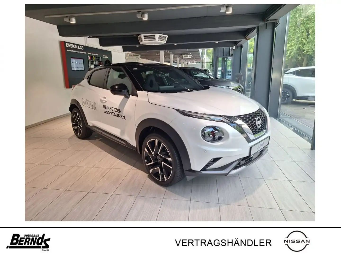 Nissan Juke 1.0 DIG-T N-Design TECHNOLOGIE-PAKET R-KAM NAVI Blanc - 1