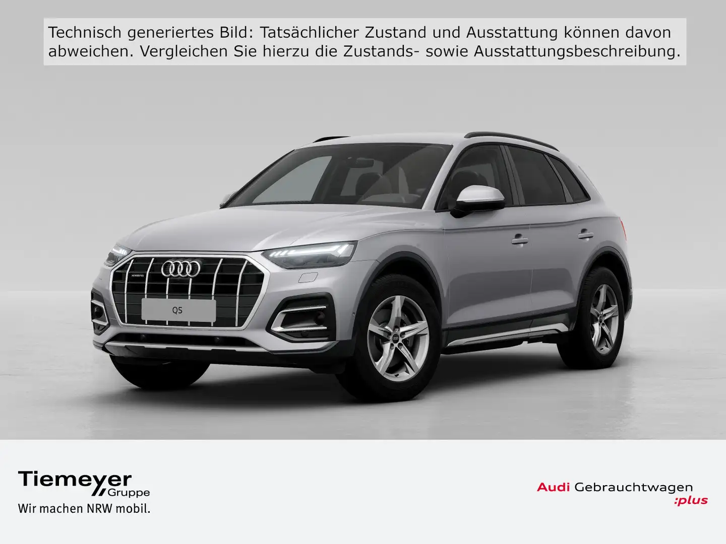 Audi Q5 40 TFSI Q ADVANCED LEDER eSITZE MATRIX SOUND Silber - 1