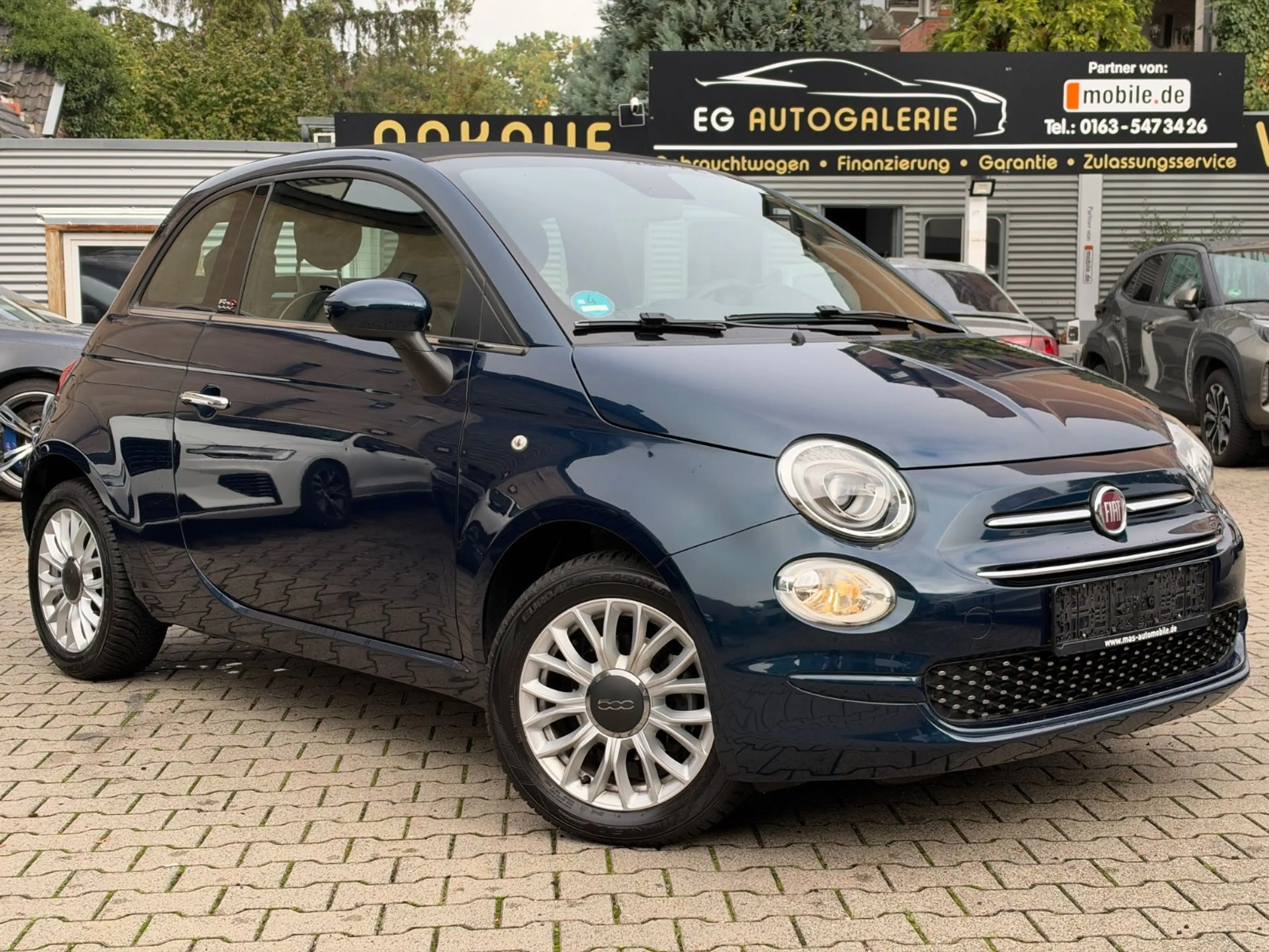 Fiat 500C Lounge Automatik*Zahnriemen Neu*24.000KM — photo 4