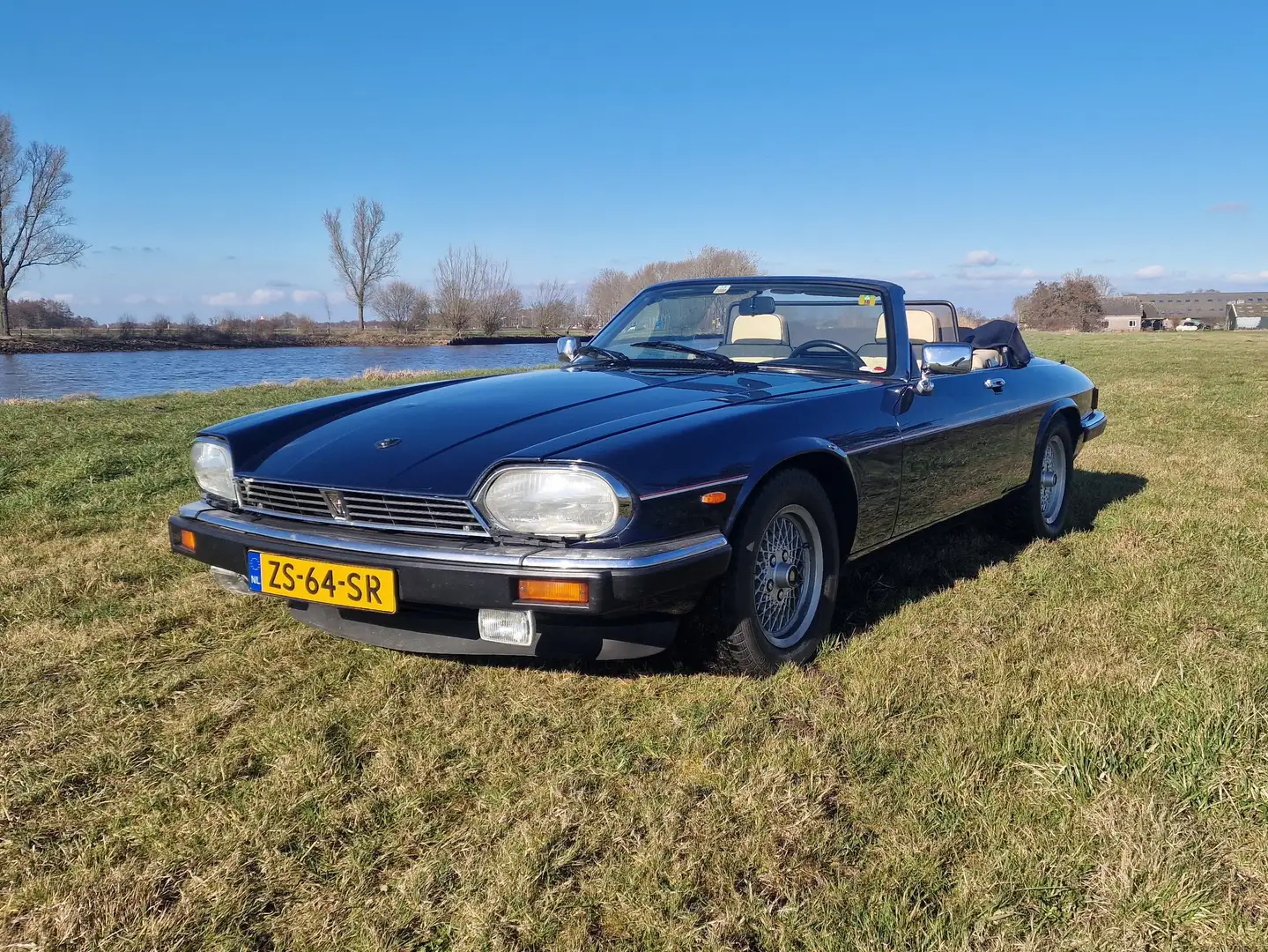 Jaguar XJS 5.3 V12 Convertible Azul - 1