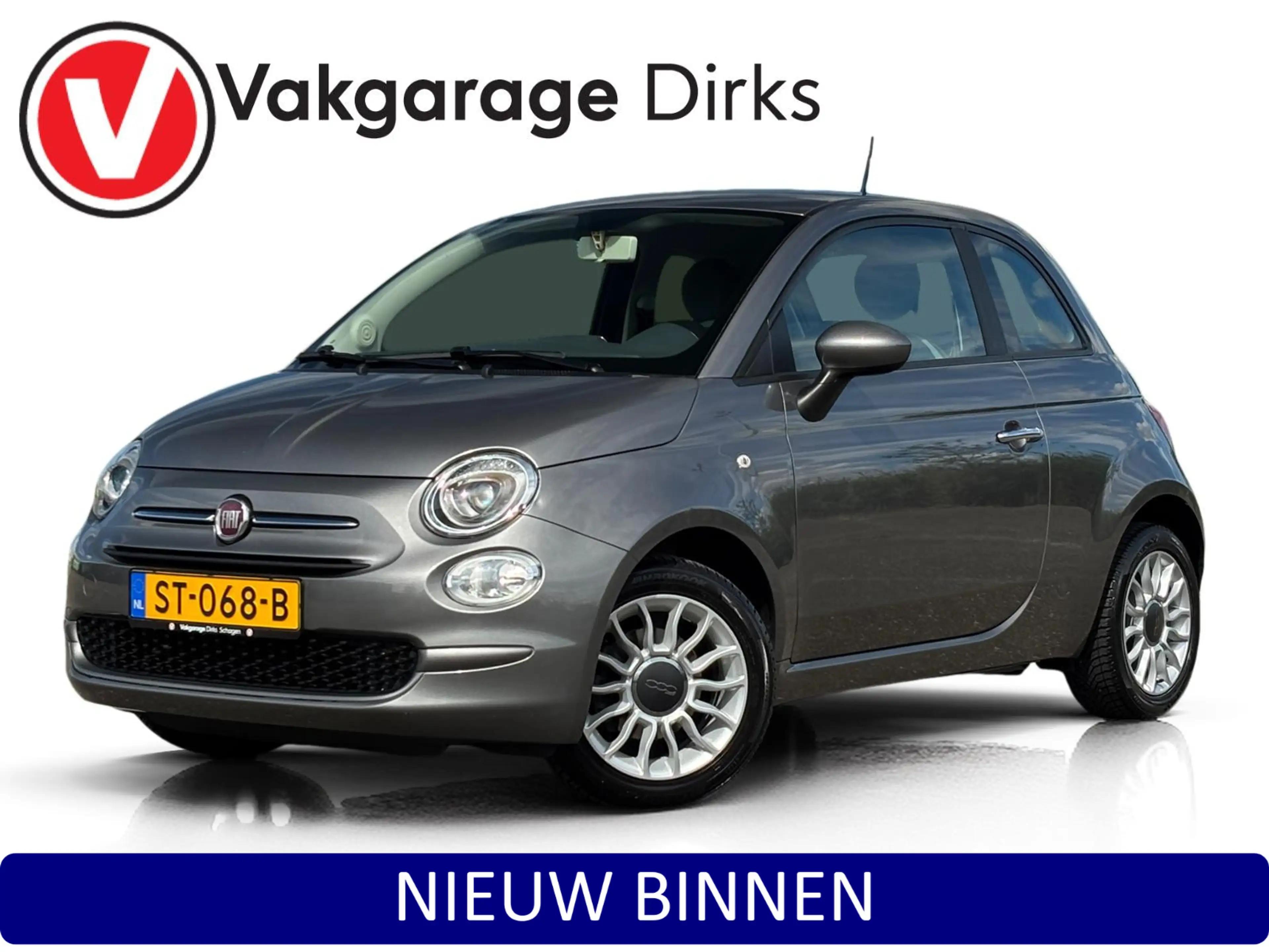 Fiat 500 0.9 TwinAir Turbo Popstar ✅ Cruise ✅ Airco ✅ Trekh