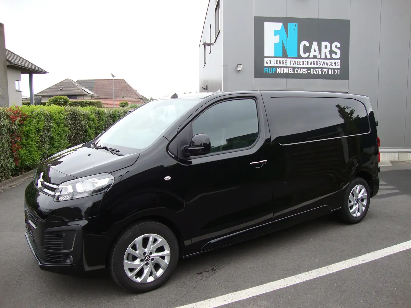 Citroen Jumpy 2.0Hdi, AUT, L2, 3 pl, navi, 23.388+btw, 2023 Noir - 1