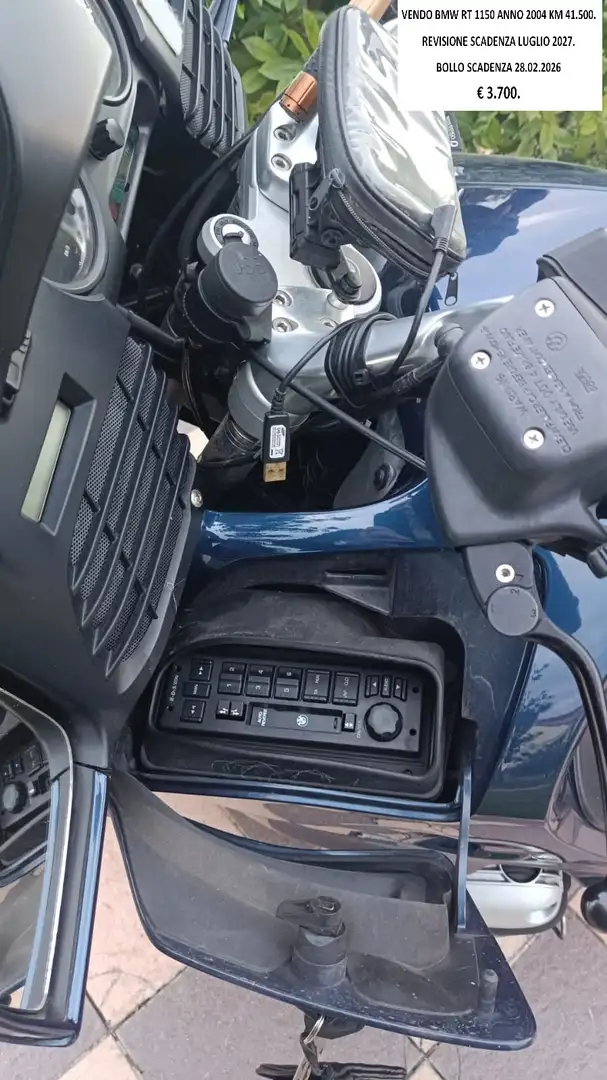 BMW R 1150 RT Modrá - 2