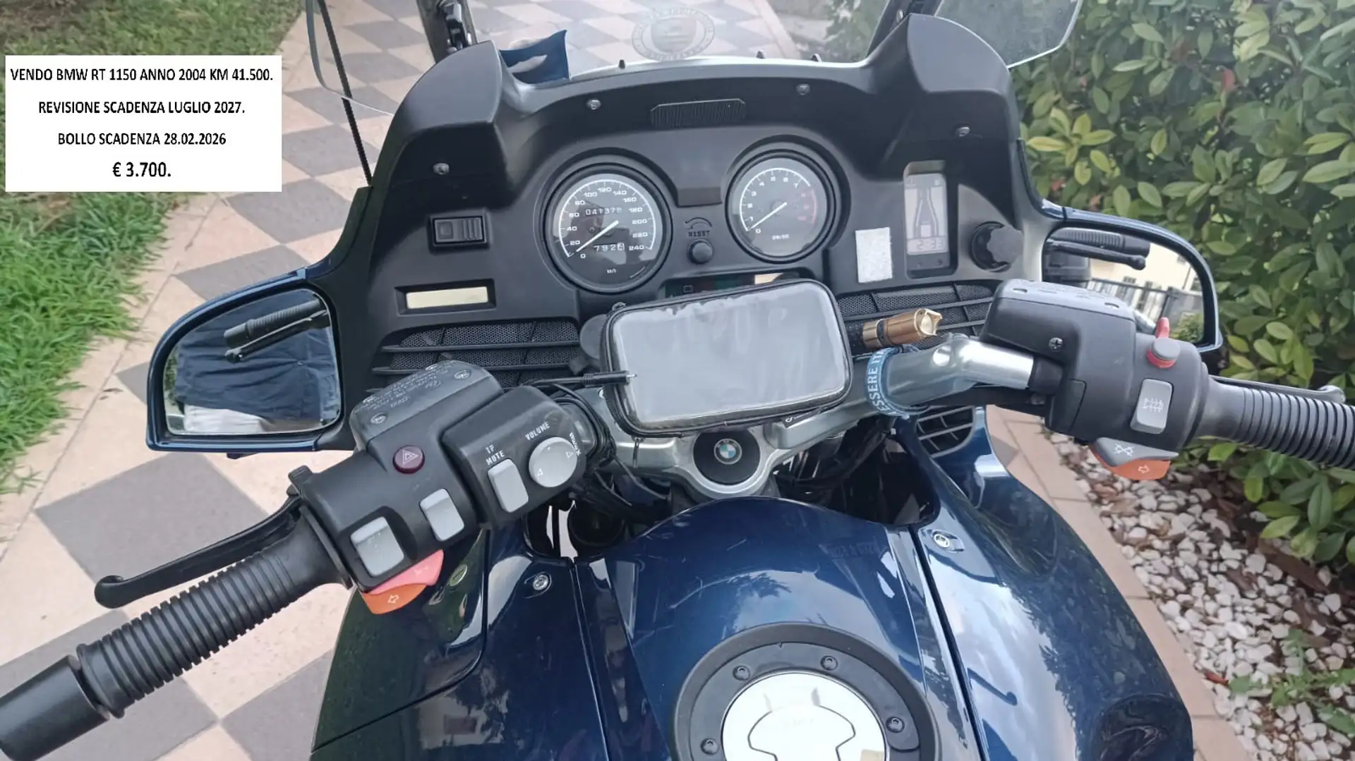 BMW R 1150 RT Modrá - 1