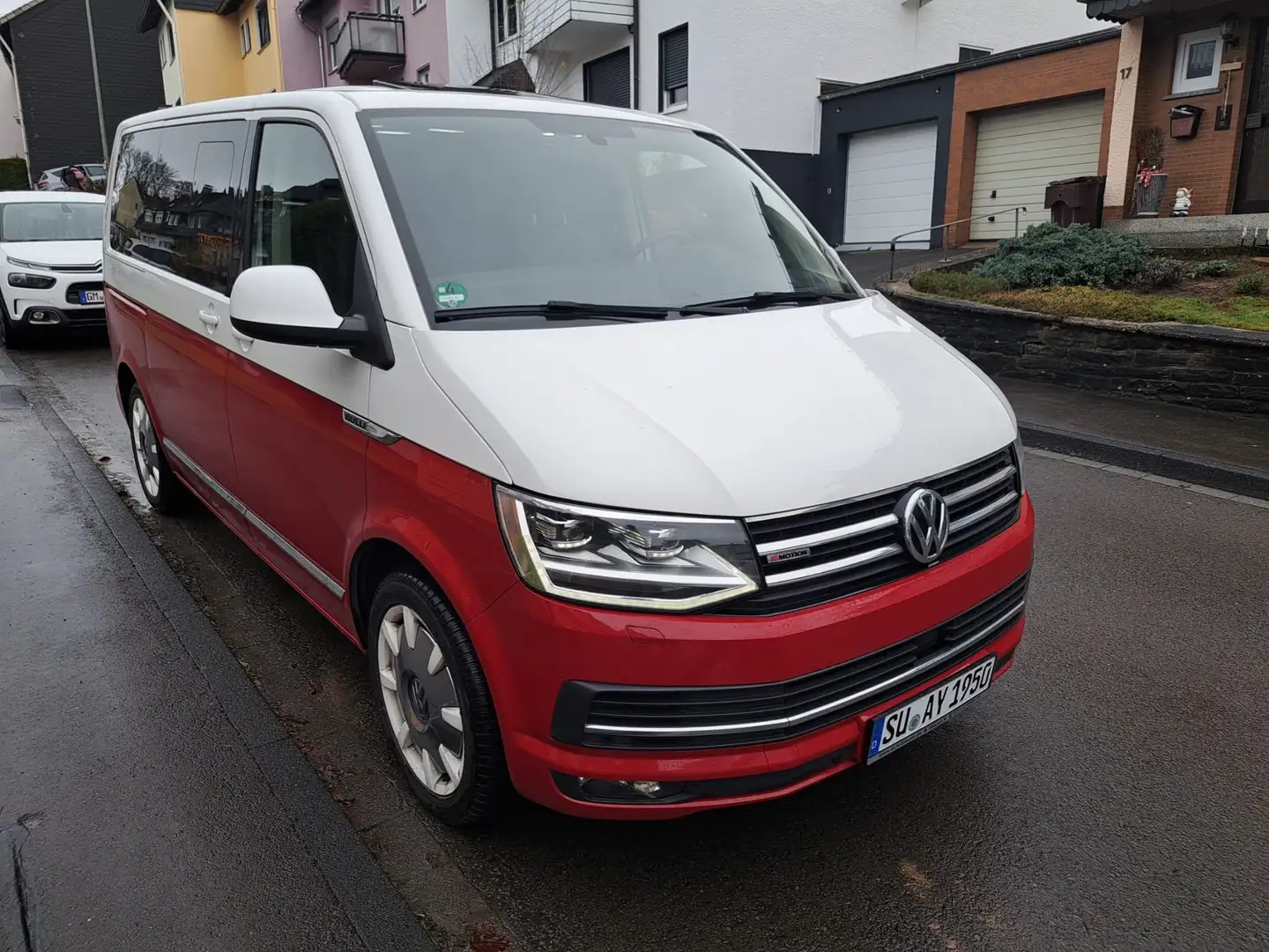 Volkswagen T6.1 Caravelle ALLRAD Roşu - 1
