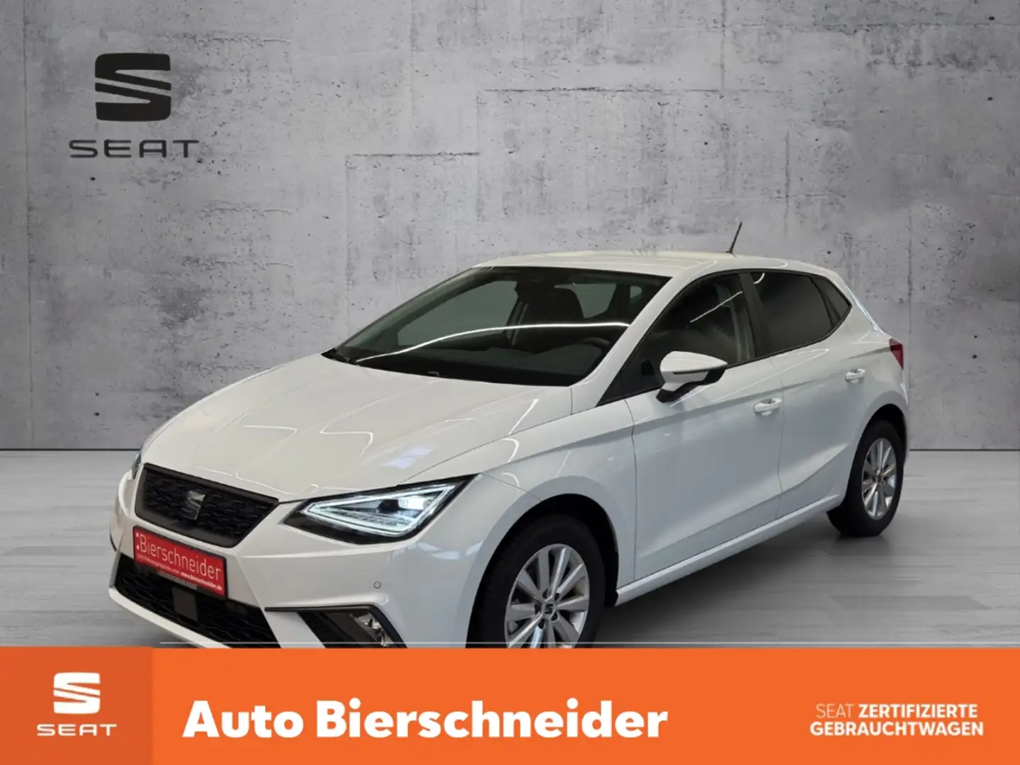SEAT Ibiza 1.0 TSI Style ab 155,-EUR Weiß - 1
