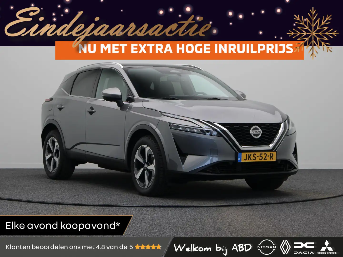 Nissan Qashqai 158pk MHEV Xtronic Tekna | Pilot assist | Headup-d Gris - 1