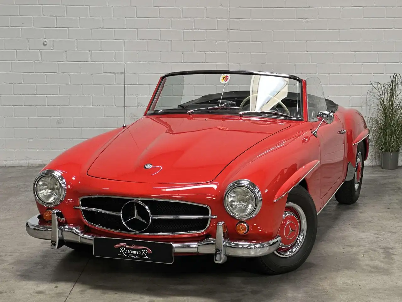 Mercedes-Benz 190 SL Roadster restauriert mit Mercedes Zertifi, foto 2