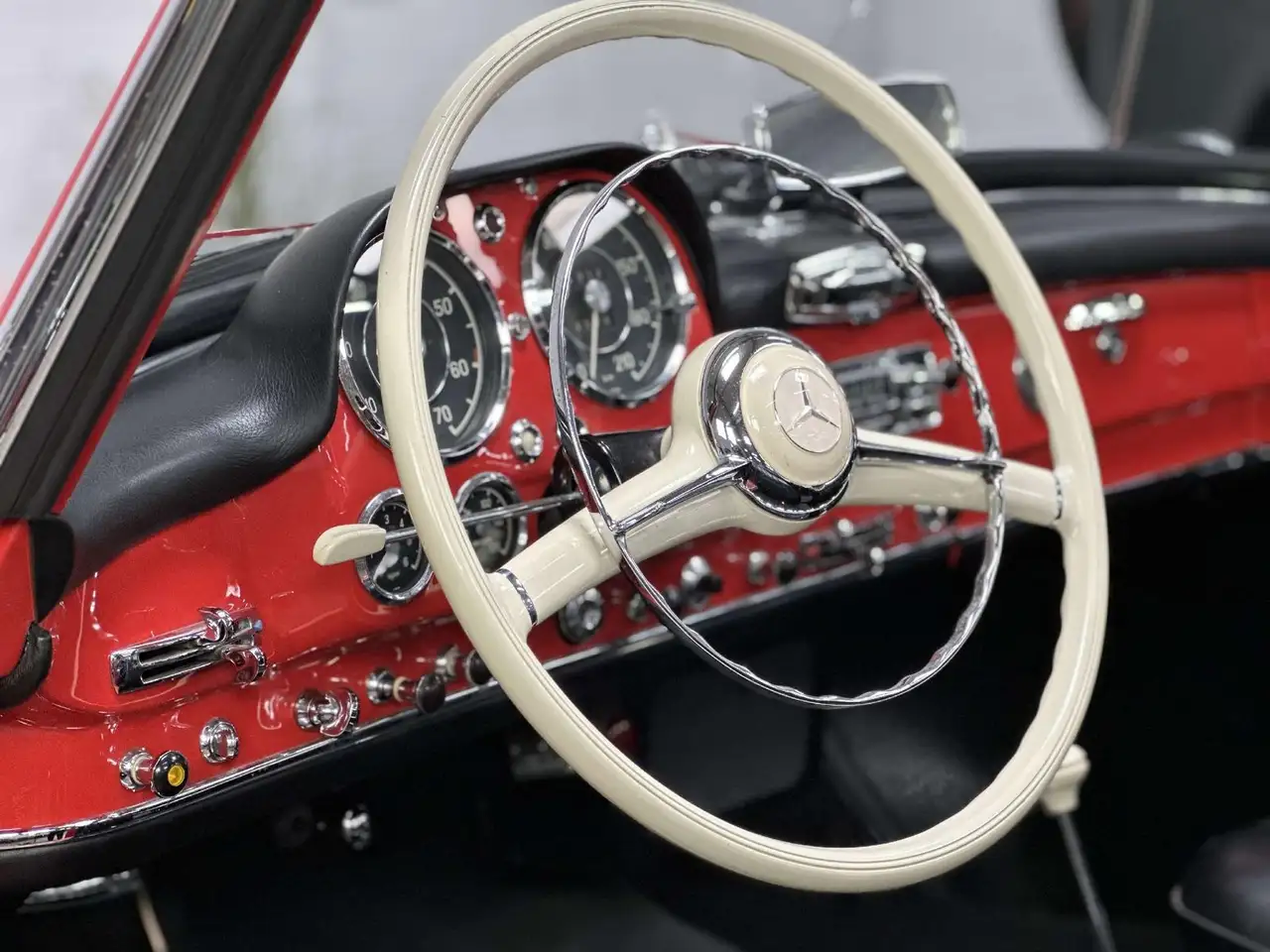 Mercedes-Benz 190 SL Roadster restauriert mit Mercedes Zertifi, foto 9