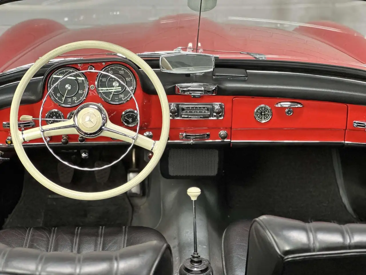 Mercedes-Benz 190 SL Roadster restauriert mit Mercedes Zertifi, foto 10