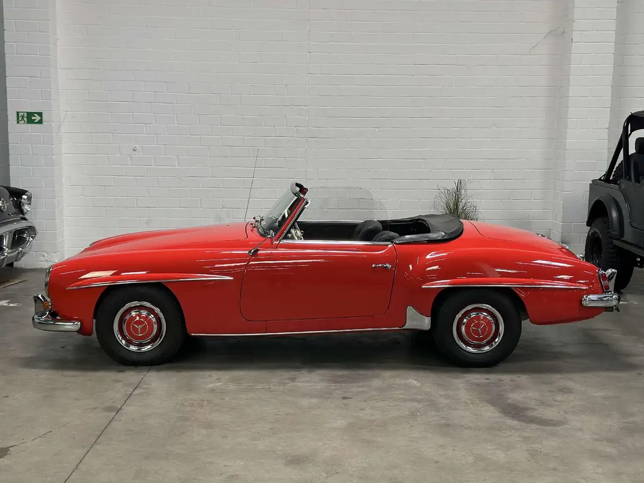 Mercedes-Benz 190 SL Roadster restauriert mit Mercedes Zertifi, foto 5