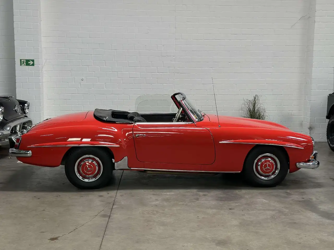Mercedes-Benz 190 SL Roadster restauriert mit Mercedes Zertifi, foto 4