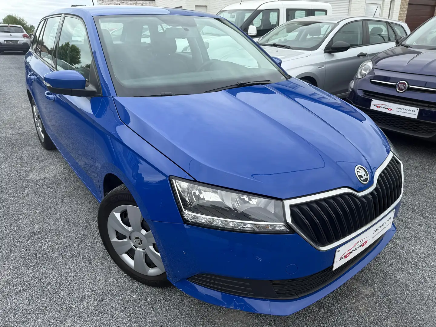 Skoda Fabia Fabia Combi 1.0 MPI Style Blauw - 1