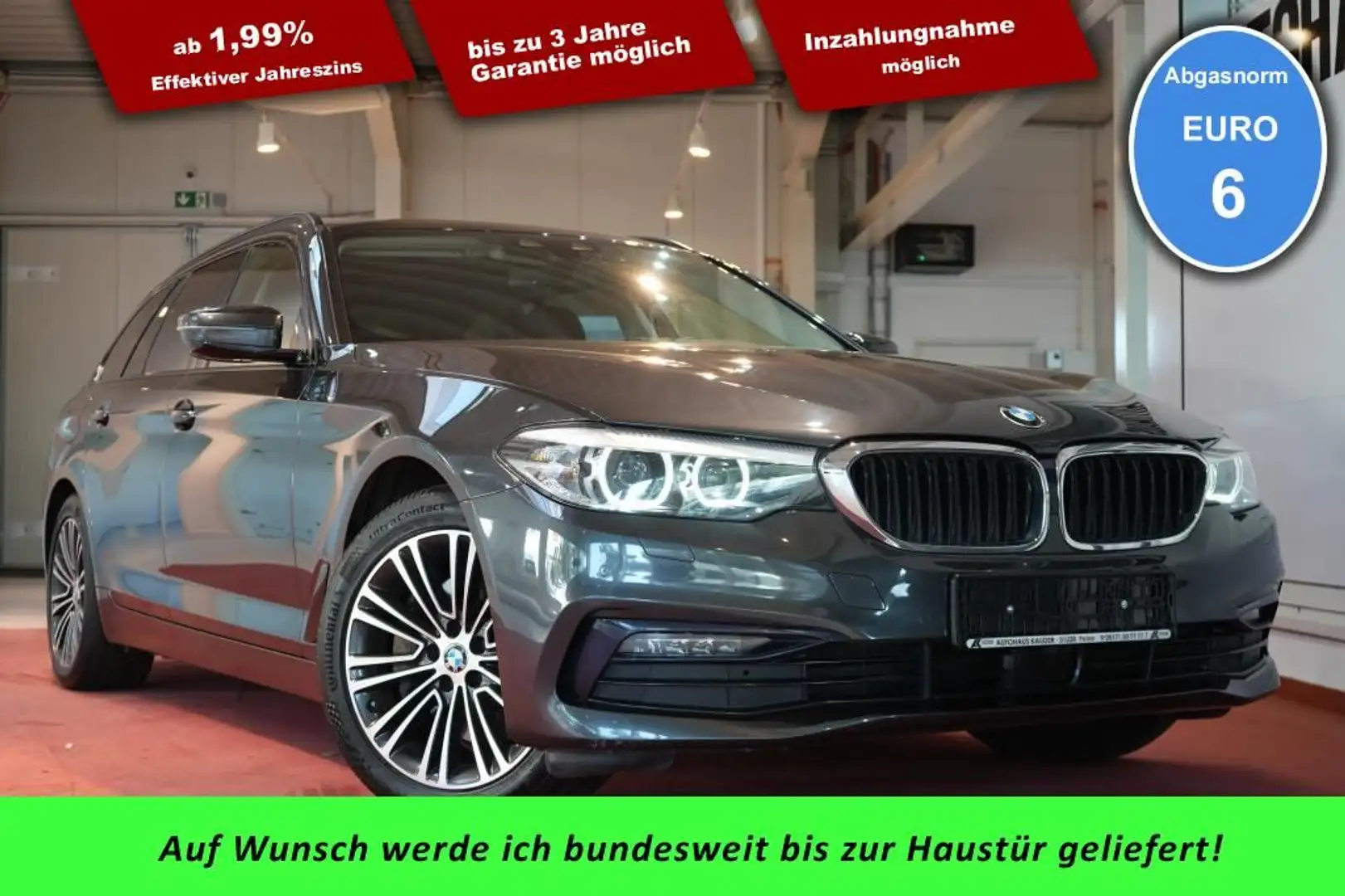 BMW 525 Touring Sport Line*LED*Virtual*Navi* Grau - 1