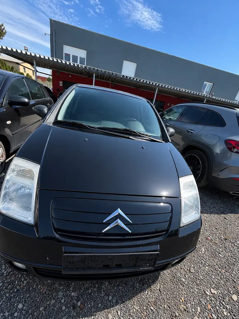 Citroen C2 1,4i VTR Schwarz - 1