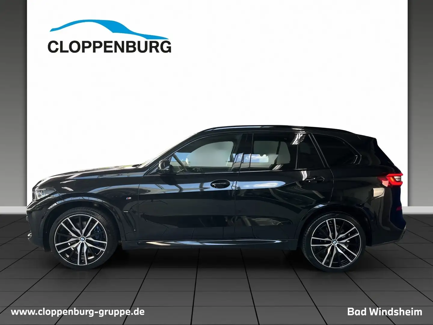 BMW X5 M 50i M Sportpaket Head-Up+AHK+Navi+Pano+ACC Schwarz - 2