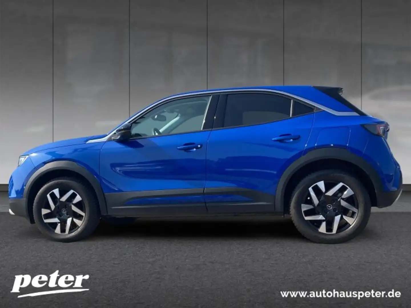 Opel Mokka Mokka 1.2 Turbo Elegance Automatik Klimaautomatik  Blau - 2