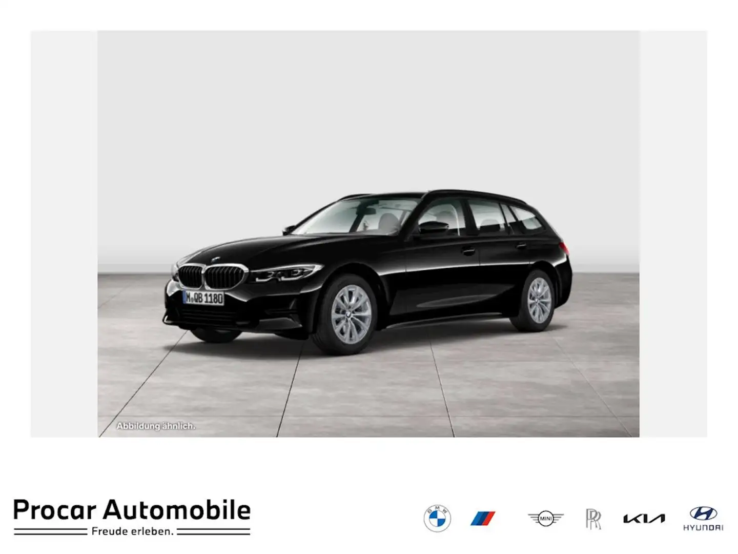 BMW 320 i NAVI+LED+PDC+DAB+TEMPOMAT+SHZ Schwarz - 1