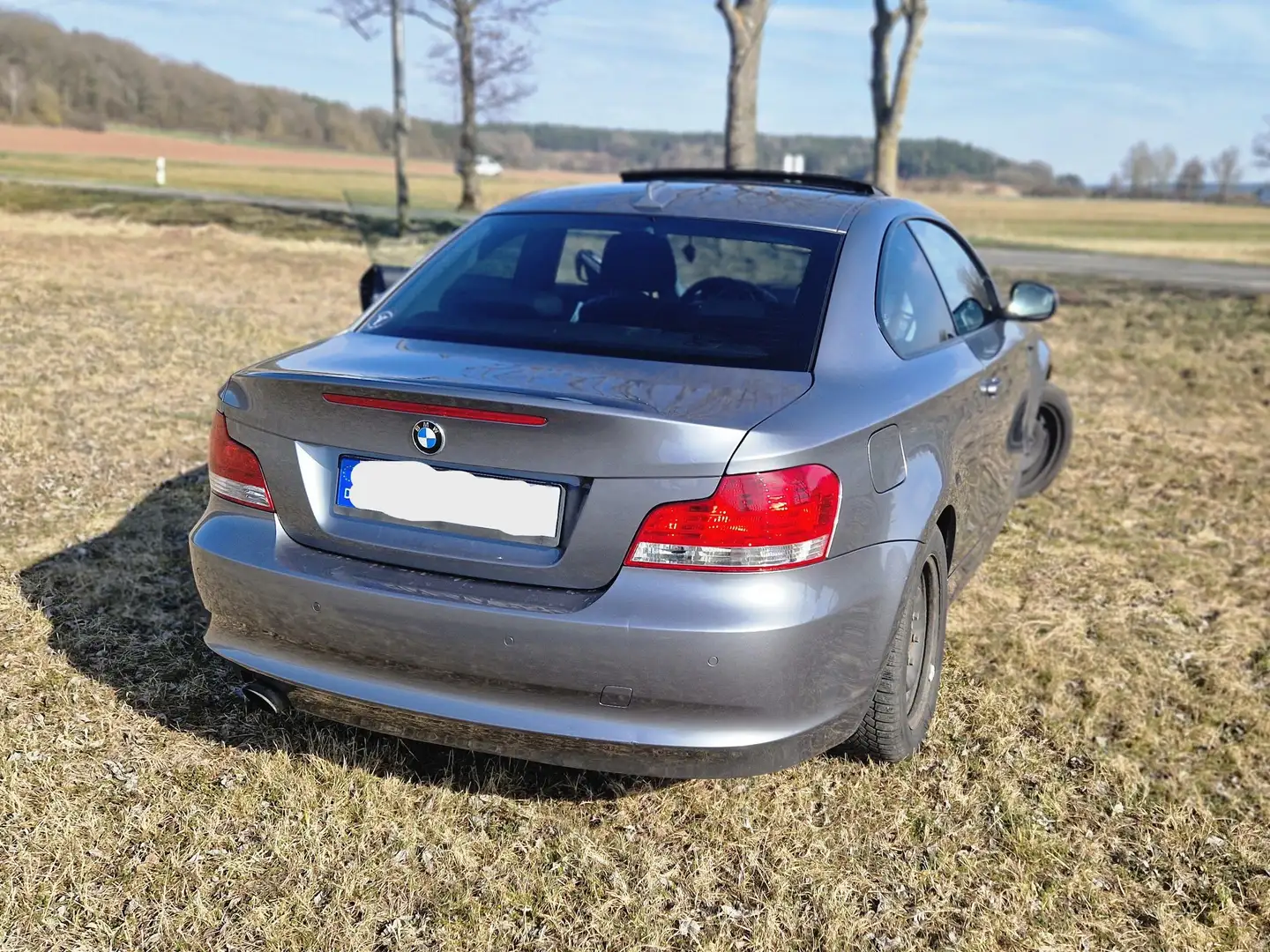BMW 120 120i Coupe Szary - 2