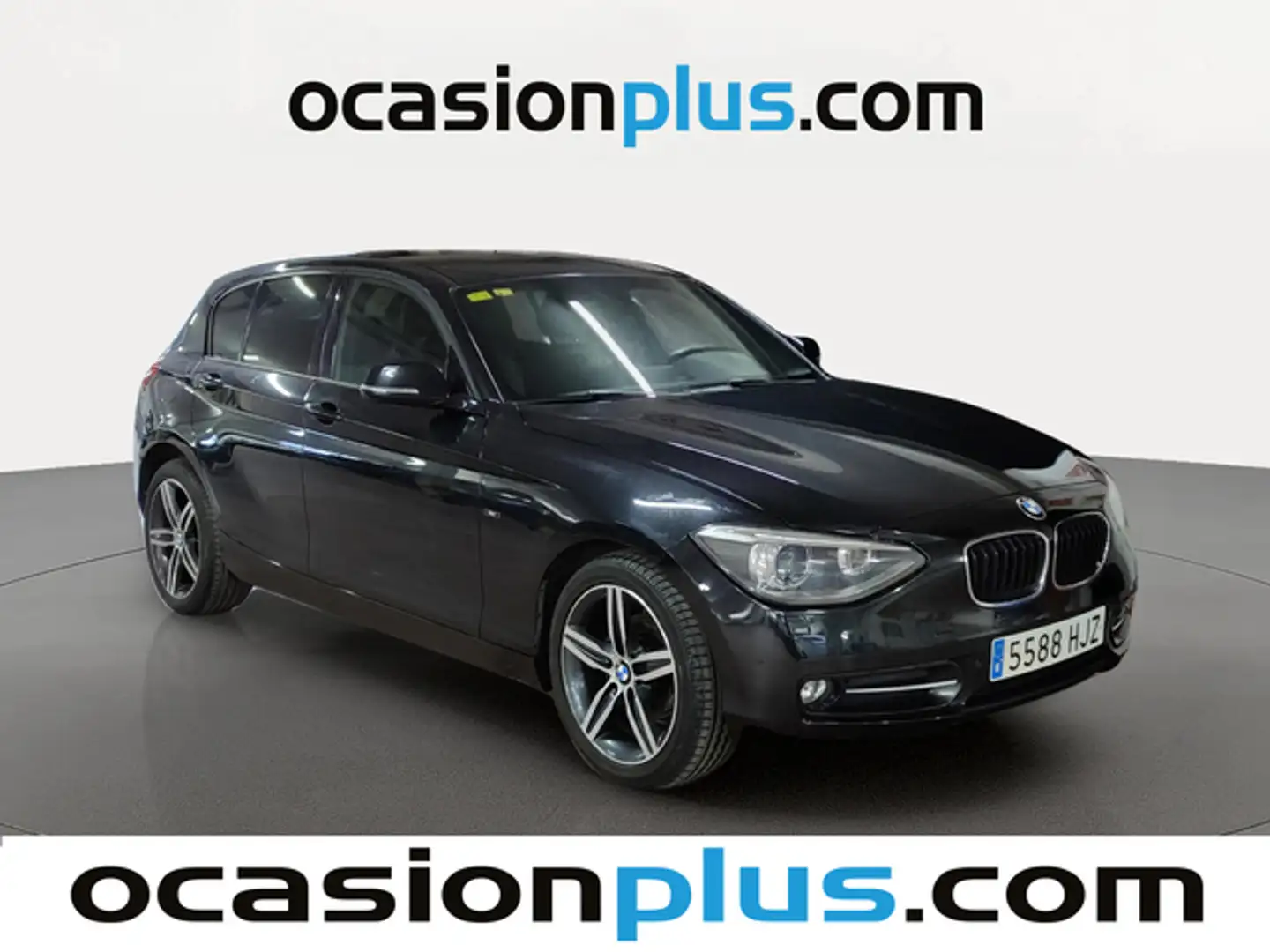 BMW 116 116dA Sport Schwarz - 2