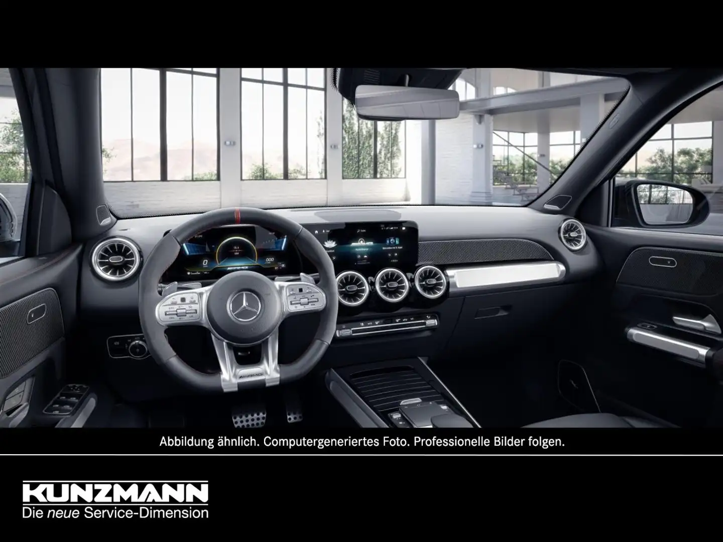 Mercedes-Benz GLB 35 AMG 4M Night Panorama Burmester Kamera Grau - 2