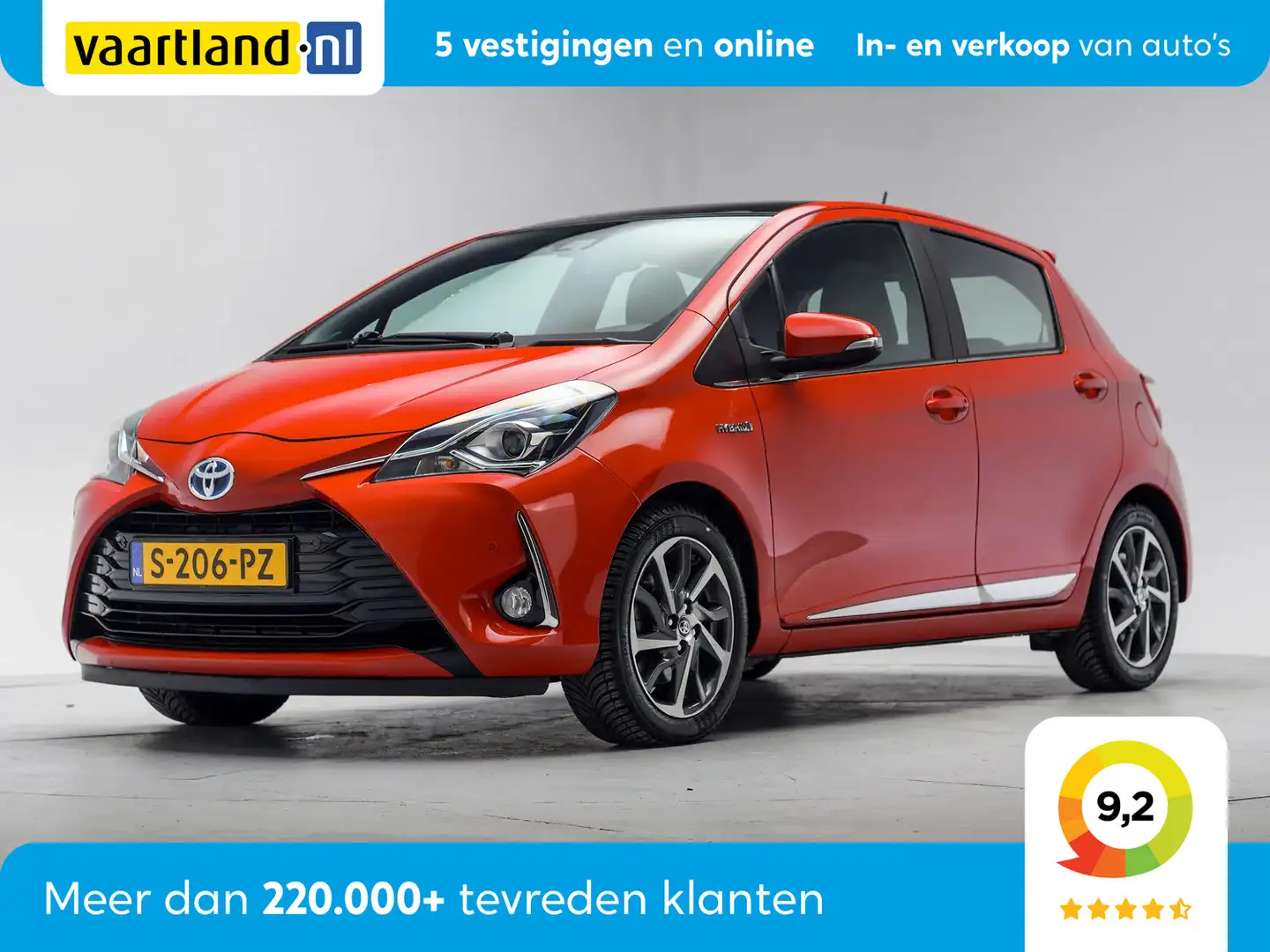 Toyota Yaris 1.5 Hybrid Premium Aut. [ Navigatie Panoramadak Ca Rouge - 1