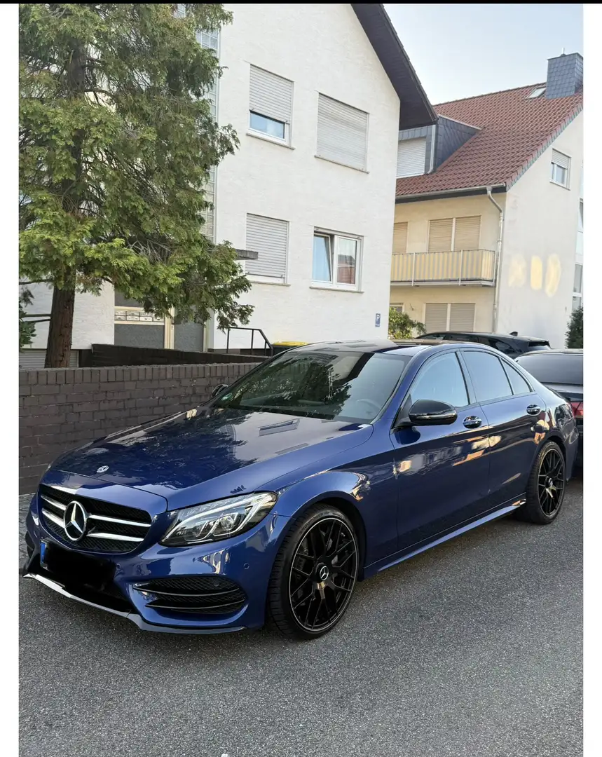 Mercedes-Benz C 250 9G-TRONIC AMG Line Albastru - 1