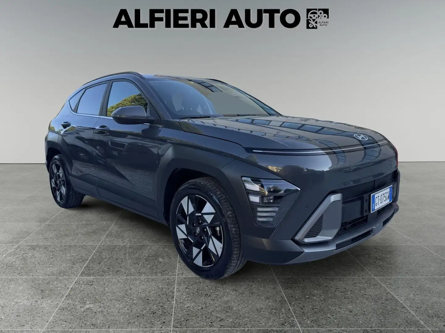 Hyundai KONA 1.0 T-GDI Hybrid 120cv 48V iMT Xline Grigio - 1