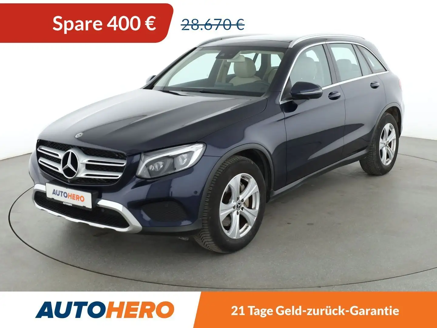Mercedes-Benz GLC 250 250 4Matic Exclusive Aut.*360*TEMPO* Bleu - 1