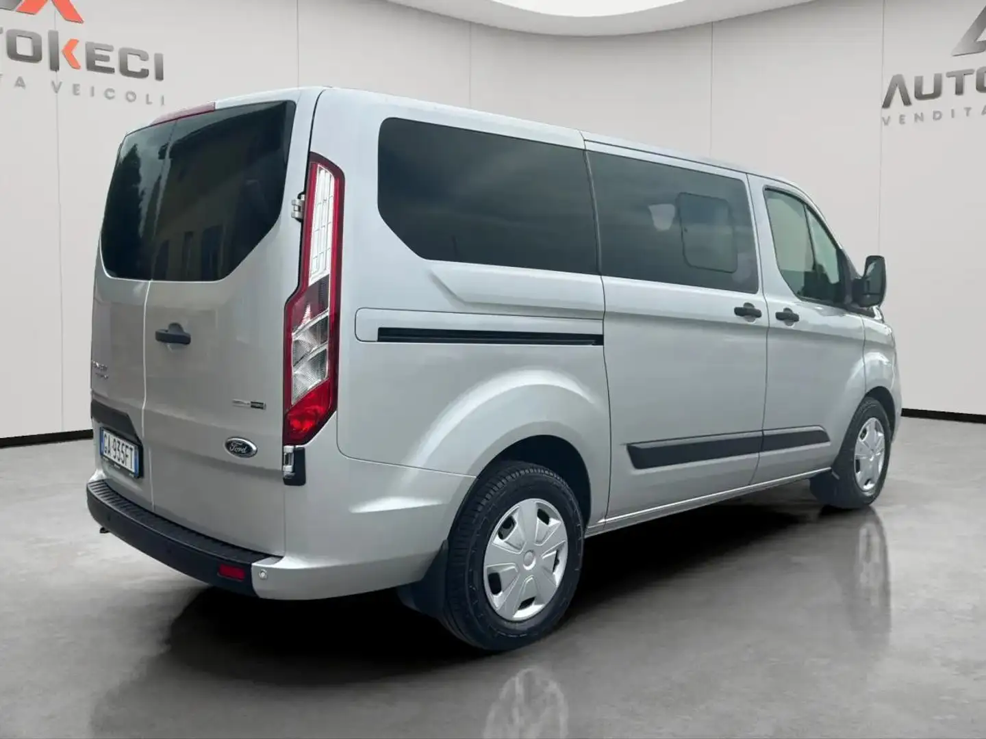 Ford Transit Custom 320 2.0 TDCI 130 MHEV PC COMBI TREND - 9 POSTI Argent - 2